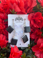 Black Book Earrings