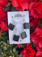 Black Book Earrings