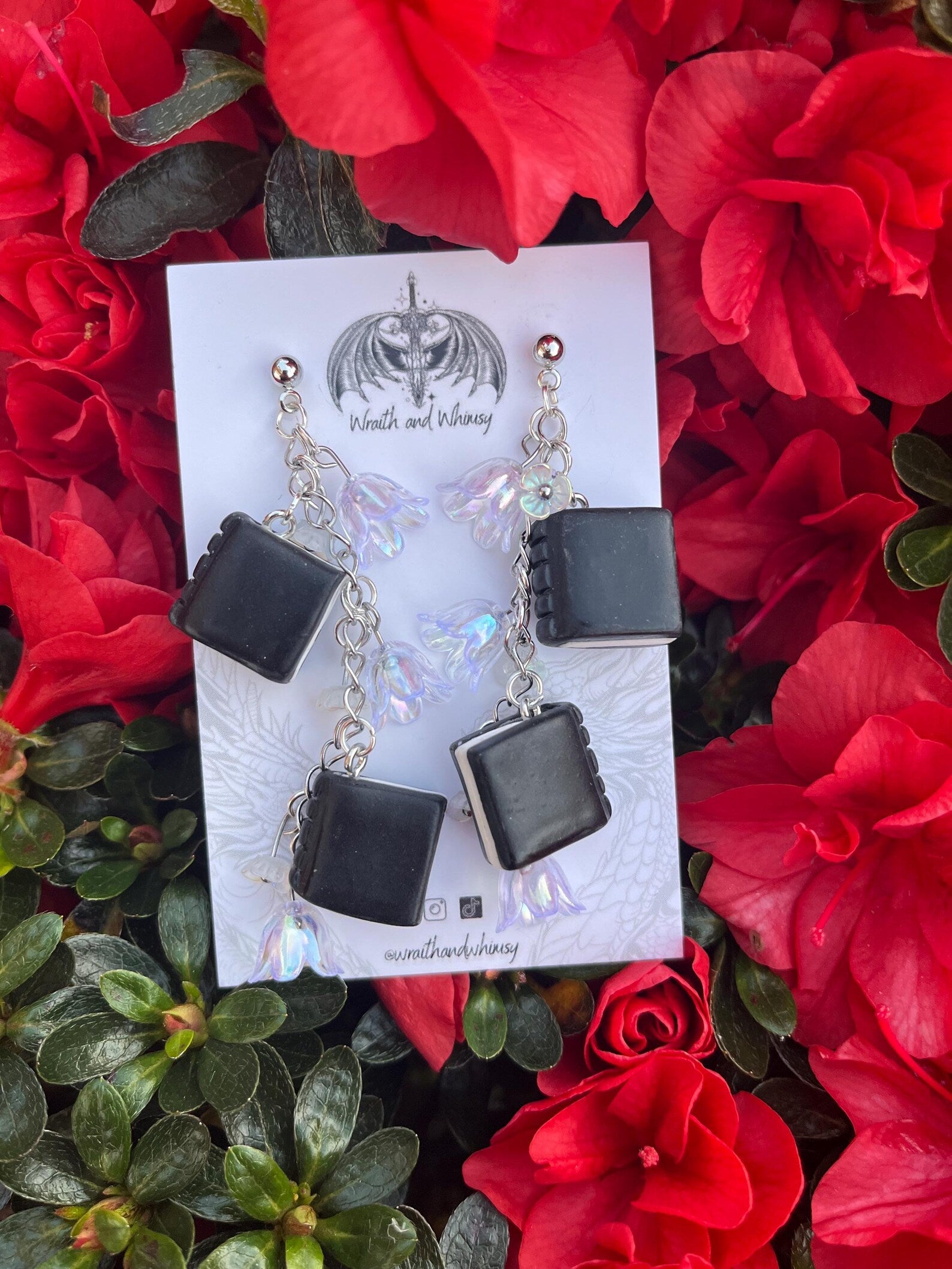 Black Book Earrings