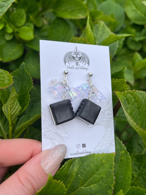 Black Book Earrings - Short