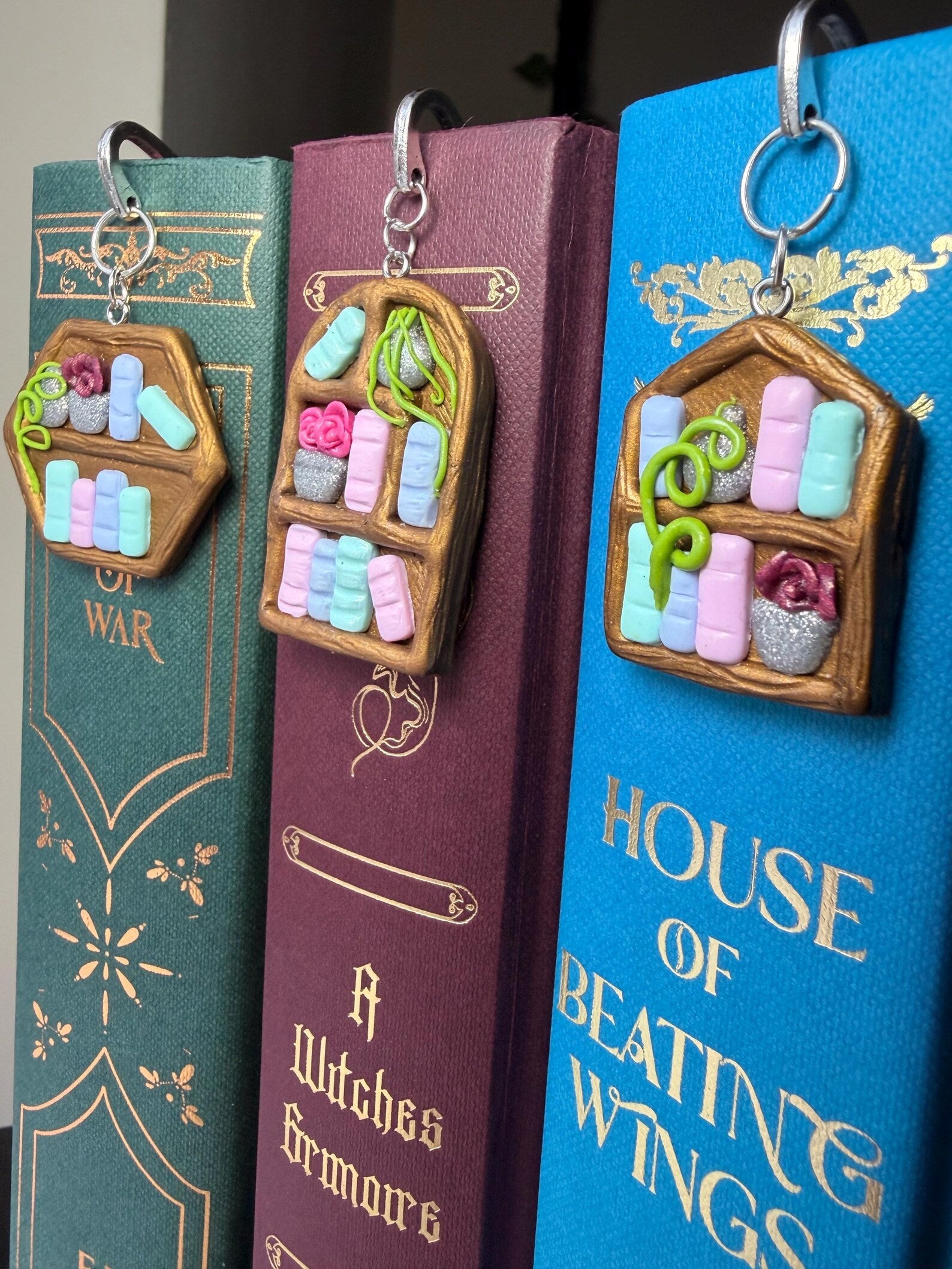 Fairy Bookshelf Bookmarks