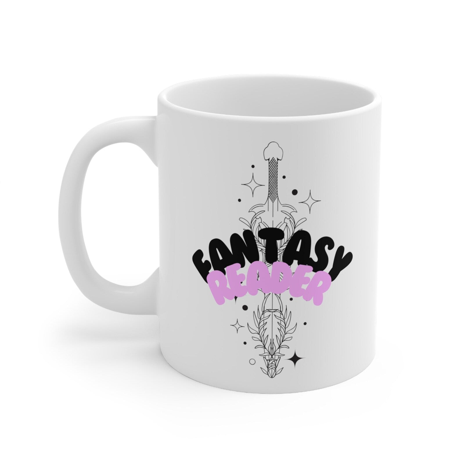 Fantasy Reader Mug - Personalised