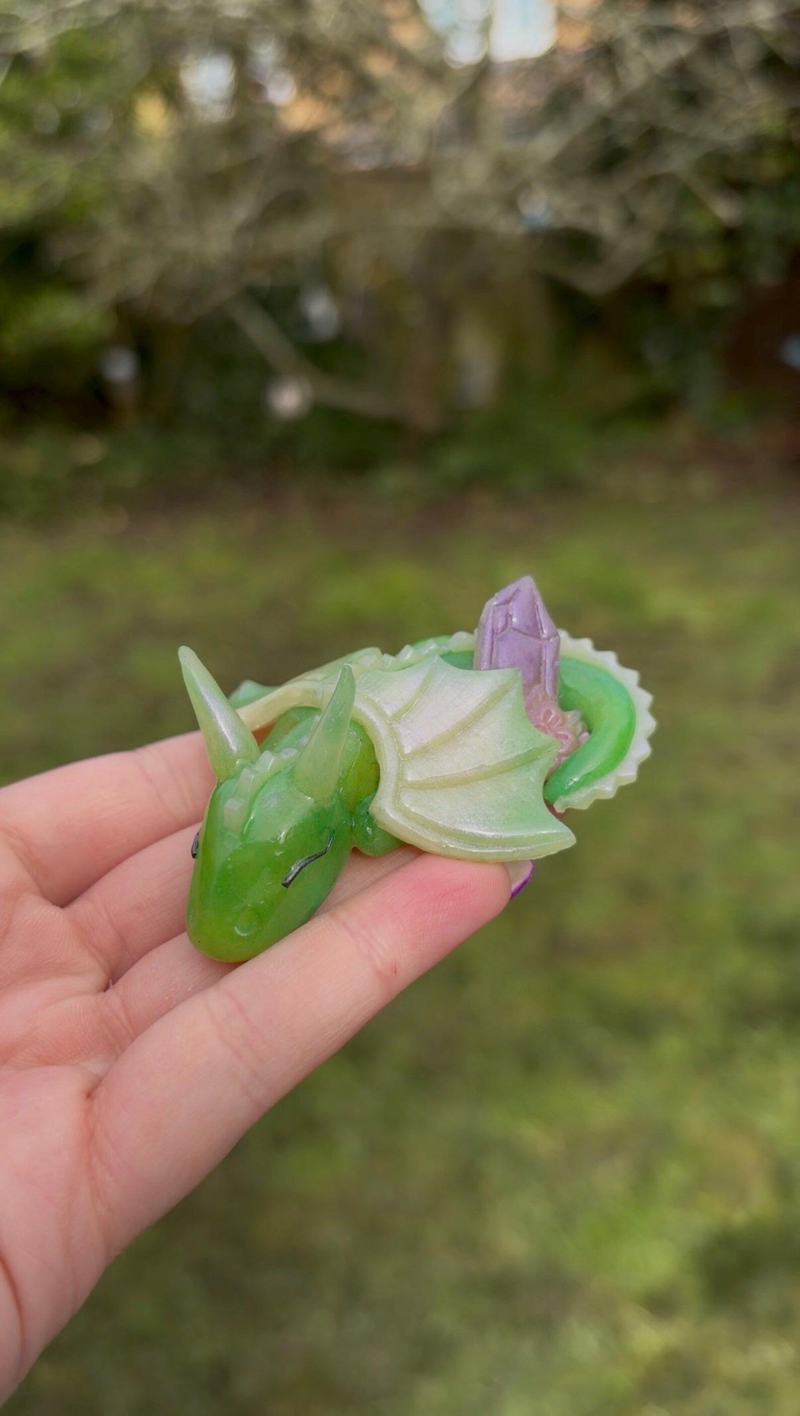 Deluxe Custom Snoozing Dragon