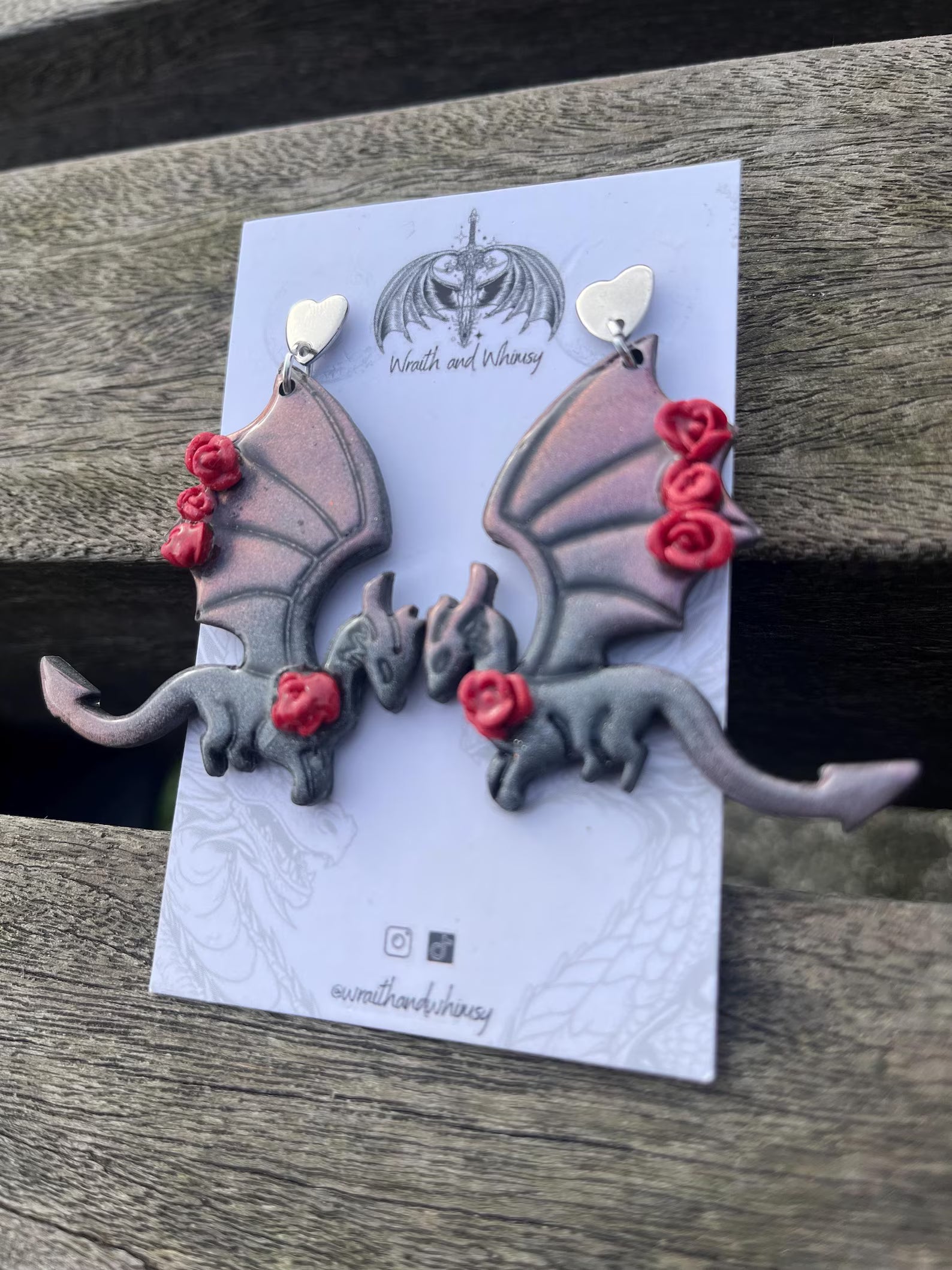 Love Dragon Earrings