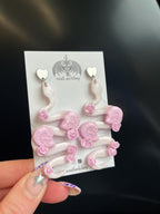 Snake and Skull Earrings