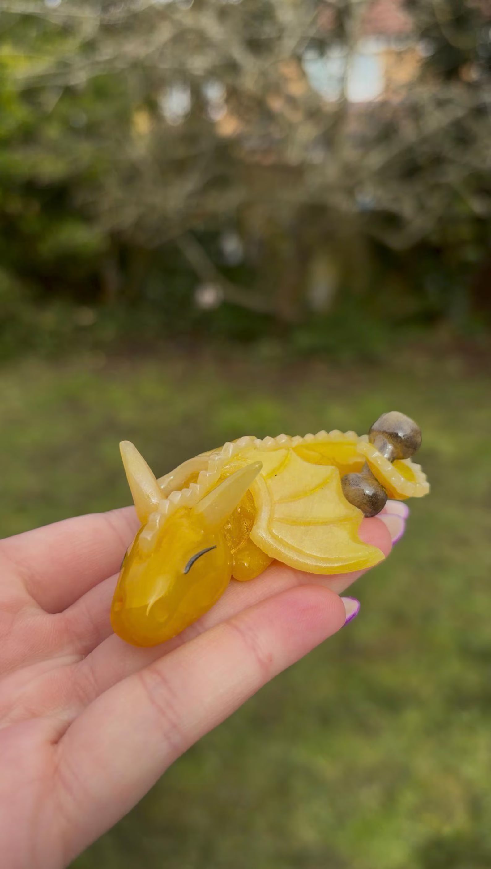 Deluxe Custom Snoozing Dragon